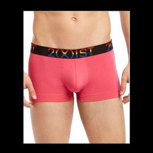 2(x)ist Men's Pride No-Show Cotton Stretch Trunk